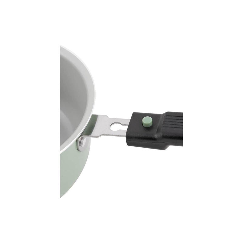 Bo-Camp Sauce Pan Sprint Removable Handle Green Dia 16cm Bo-Camp - UK Camping And Leisure