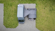 Vango Cove III Mid Smoke Drive Away Awning (215-255) | poled, waterproof, sewn-in groundsheet, lightweight