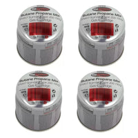 4x Go System Pierceable Butane Propane Gas Cartridge Fishing Camping 190g