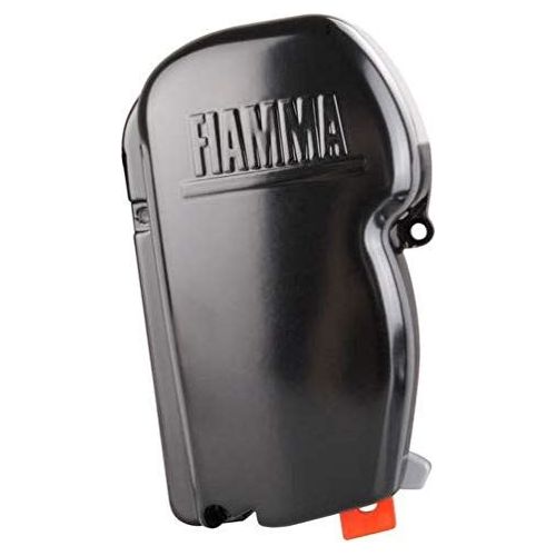 Fiamma F45S Black Right Hand End Cap 98673H401 Fiamma - UK Camping And Leisure