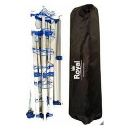 Royal Portable Aluminium Clothes Line Camping Caravan Washing Airer Dryer Royal - UK Camping And Leisure