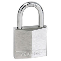 Masterlock Padlock Nickel Brass 40mm SS Shackle
