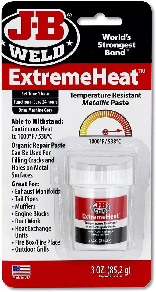JB Weld ExtremeHeat Resistant Putty Filler Paste Steel Metal Car Engine Exhaust JB Weld - UK Camping And Leisure
