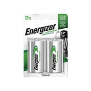 Energizer® Recharge Power Plus D Cell Batteries RD2500 mAh (Pack 2) Energizer® - UK Camping And Leisure