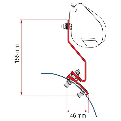 Fiamma Kit for VW Caddy Maxi Lift Roof: Enjoy More Headroom and Shade Fiamma - UK Camping And Leisure