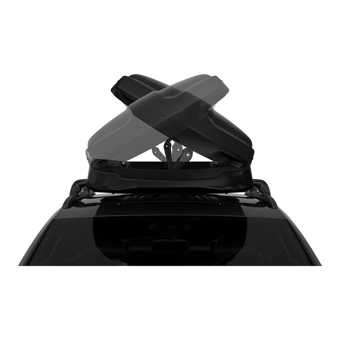 Thule Vector M roof box black metallic Rooftop cargo carrier Thule - UK Camping And Leisure