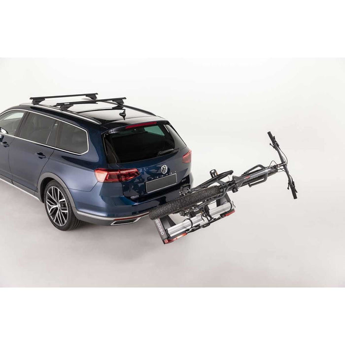 Menabo Antares 2 Tilting & Folding Bike Rack for Towbar (60kg Max.) Menabo - UK Camping And Leisure