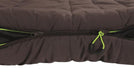 Outwell Camper Supreme Brown Single Sleeping Bag Outwell - UK Camping And Leisure