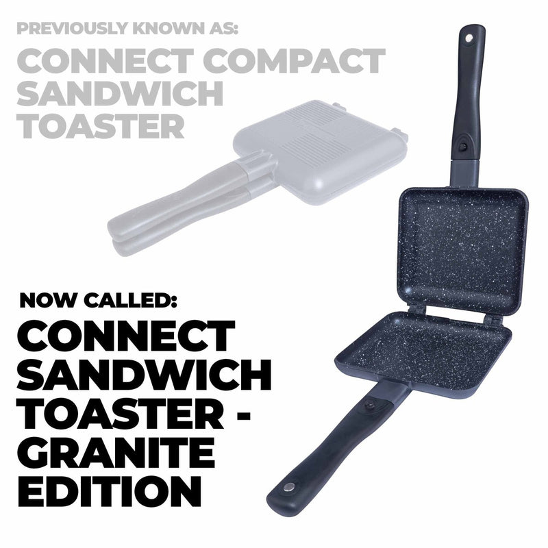 RidgeMonkey Connect Sandwich Toaster Non Stick Detachable Granite Edition RidgeMonkey - UK Camping And Leisure