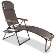Quest Naples Pro Recline Camping Caravan Chair with Side Table Quest - UK Camping And Leisure