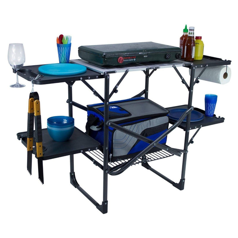 GCI Outdoor Slim-Fold Cook Station Portable Camping Kitchen - View 2