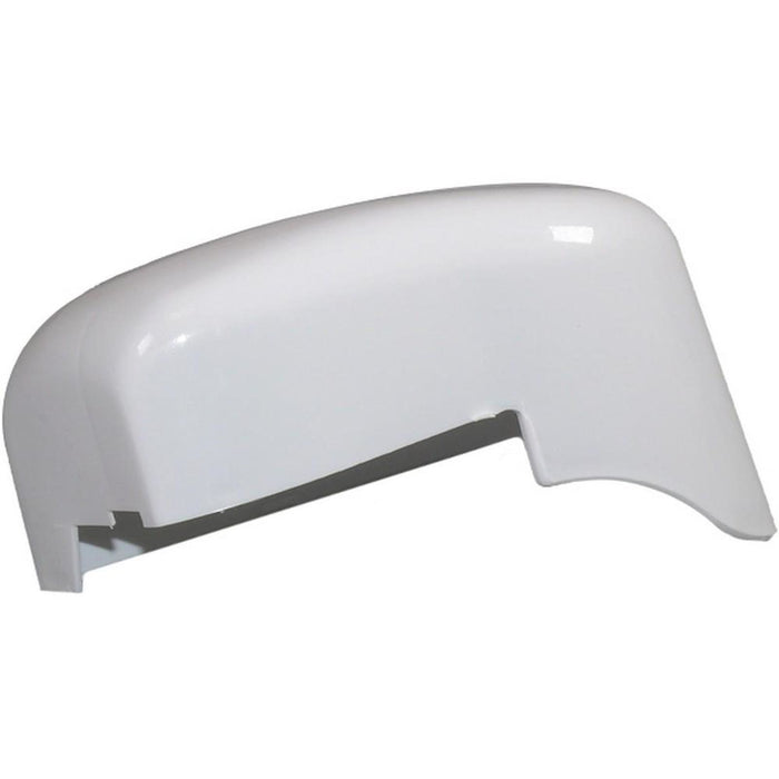 Fiamma F45i Left Hand End Cap Polar White (98655-014) Fiamma - UK Camping And Leisure