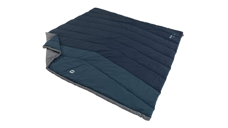 Outwell Caldera Duvet Double Night Blue Double Duvet | compact pack