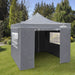 Dellonda 2x2m Pop-Up Gazebo & Side Walls  with Carry Bag Rope Stakes Dellonda - UK Camping And Leisure