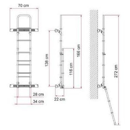 Fiamma Kit Bars Deluxe For Crafter >17 08772-01- Fiamma - UK Camping And Leisure