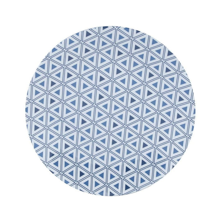 Bo-Camp Tableware Mix & Match Melamine 16 Pieces Blue/White Bo-Camp - UK Camping And Leisure