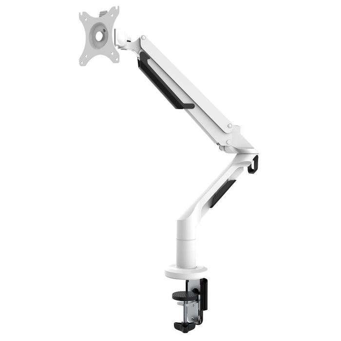 Dellonda Adjustable Single Monitor Arm with 360 Rotation - White DH26 Dellonda - UK Camping And Leisure