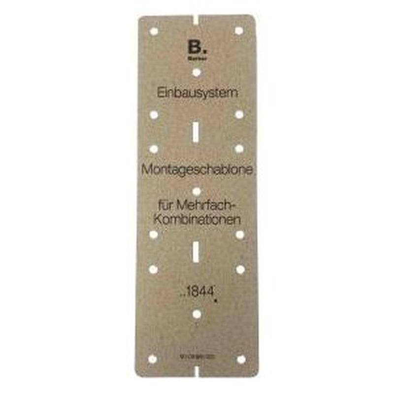 Berker Installation Template: Cardboard 21248T Berker - UK Camping And Leisure