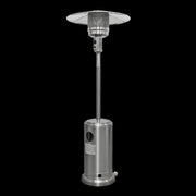 Dellonda 13kW Stainless Steel Commercial Gas Outdoor Garden Patio Heater Wheels Dellonda - UK Camping And Leisure