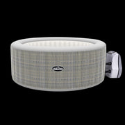 Dellonda 2-4 Person Inflatable Hot Tub Spa with Smart Pump - Rattan Effect Dellonda - UK Camping And Leisure