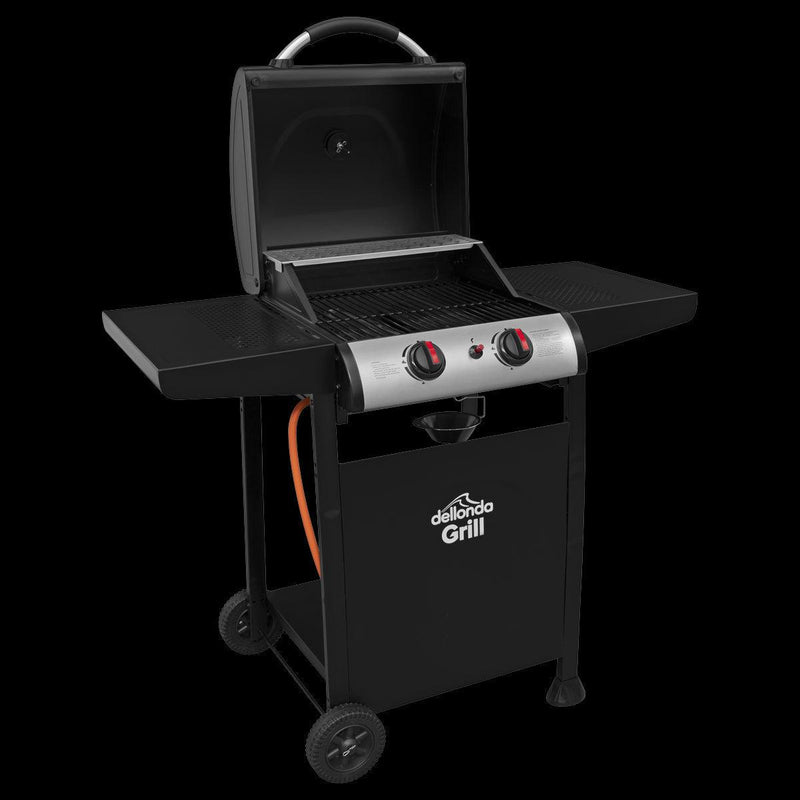 Dellonda 2 Burner Gas BBQ Dellonda - UK Camping And Leisure