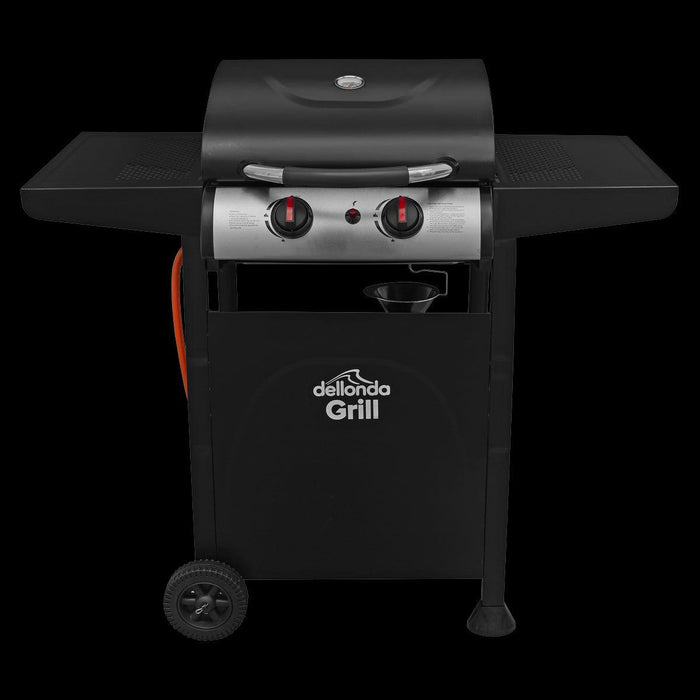 Dellonda 2 Burner Gas BBQ Dellonda - UK Camping And Leisure