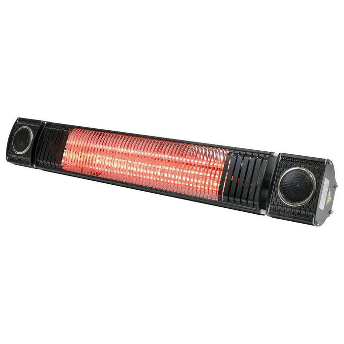 Dellonda 2000W Infrared Outdoor Patio Heater with Speakers Dellonda - UK Camping And Leisure