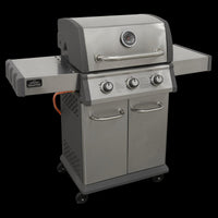 Dellonda 3 Burner Deluxe Gas BBQ
