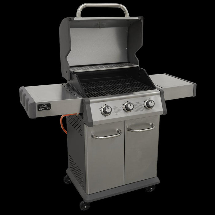 Dellonda 3 Burner Deluxe Gas BBQ Dellonda - UK Camping And Leisure