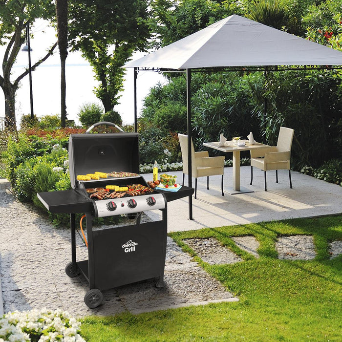 Dellonda 3 Burner Gas BBQ Dellonda - UK Camping And Leisure