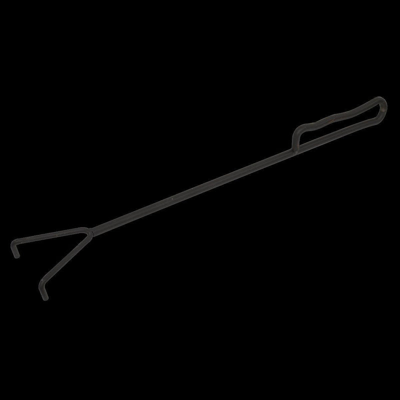 Dellonda 35" Square Outdoor Fire Pit Black Dellonda - UK Camping And Leisure