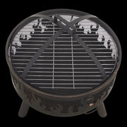 Dellonda Deluxe Outdoor Firepit Dellonda - UK Camping And Leisure