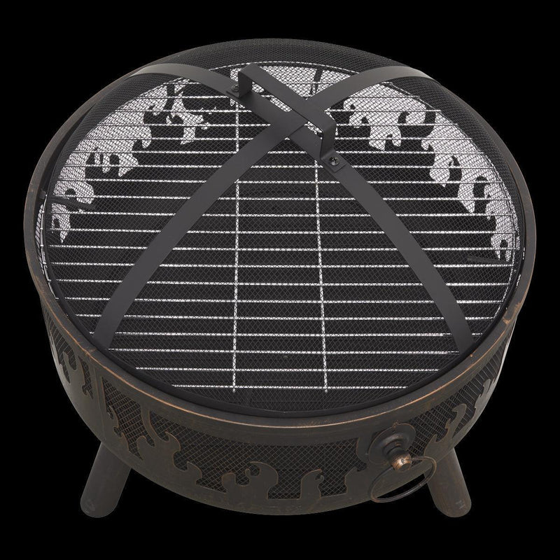 Dellonda Deluxe Outdoor Firepit Dellonda - UK Camping And Leisure