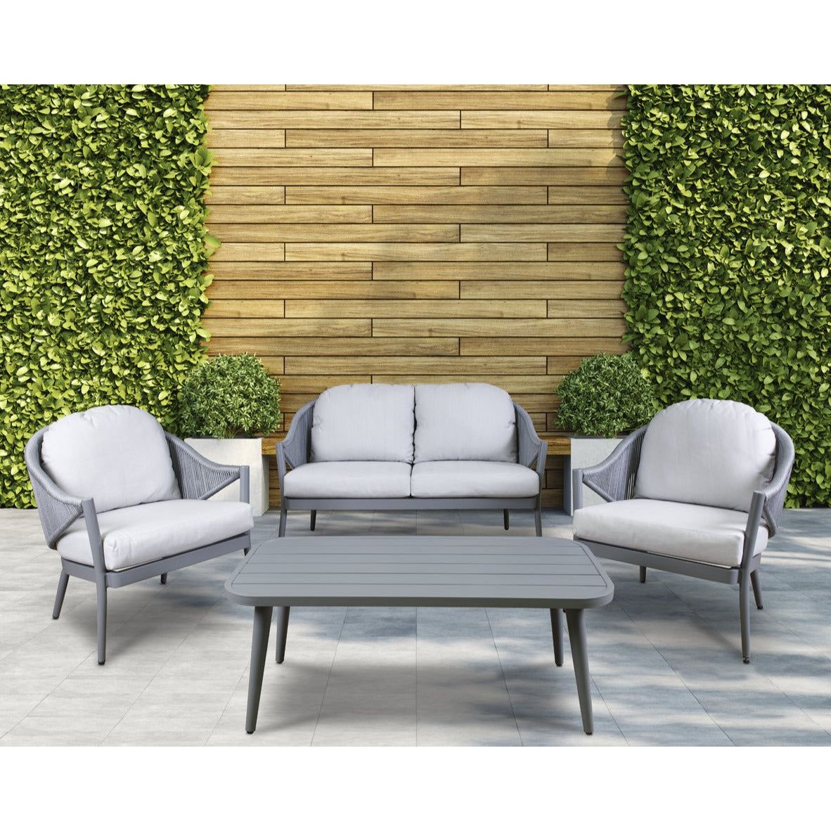 Dellonda Echo 4 Piece Garden Set — UK Camping And Leisure