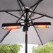 Dellonda Folding Parasol Patio Infrared Heater Dellonda - UK Camping And Leisure