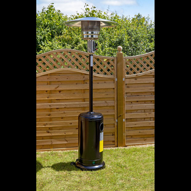 Dellonda Outdoor Garden Gas Patio Heater 13kW Commercial & Domestic Use Black Dellonda - UK Camping And Leisure