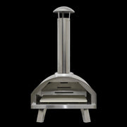 Dellonda Portable Wood-Fired Pizza Oven and Smoking Oven Stainless Steel Dellonda - UK Camping And Leisure