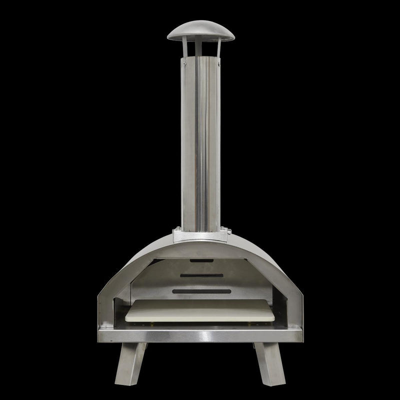 Dellonda Portable Wood-Fired Pizza Oven and Smoking Oven Stainless Steel Dellonda - UK Camping And Leisure