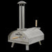 Dellonda Portable Wood-Fired Pizza Oven and Smoking Oven Stainless Steel - UK Camping And Leisure