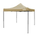 Dellonda Premium 3 x 3m Pop-Up Gazebo - Beige Dellonda - UK Camping And Leisure