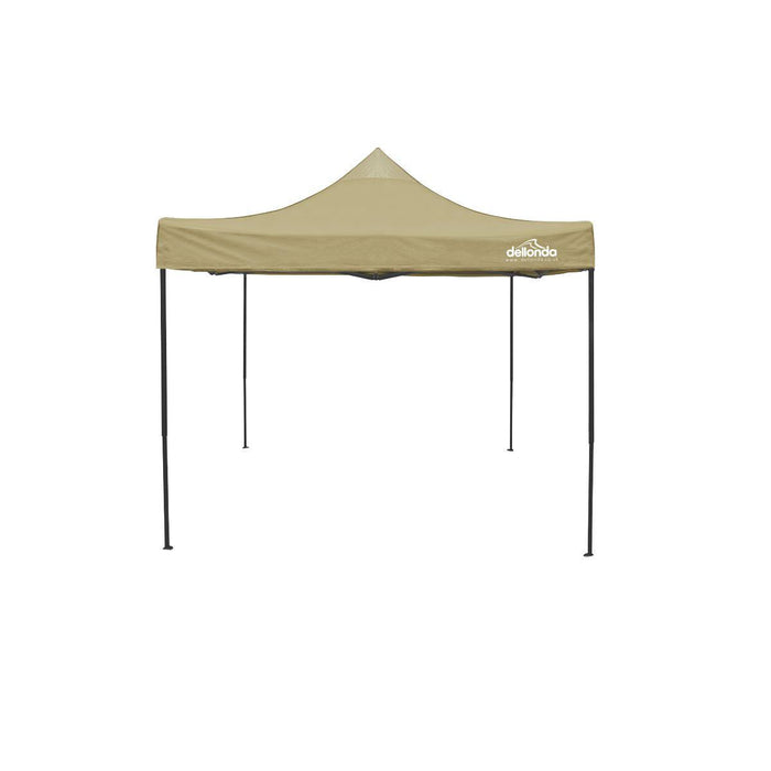 Dellonda Premium 3 x 3m Pop-Up Gazebo - Beige Dellonda - UK Camping And Leisure