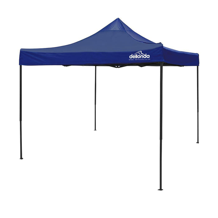 Dellonda Premium 3 x 3m Pop-Up Gazebo - Blue Dellonda - UK Camping And Leisure