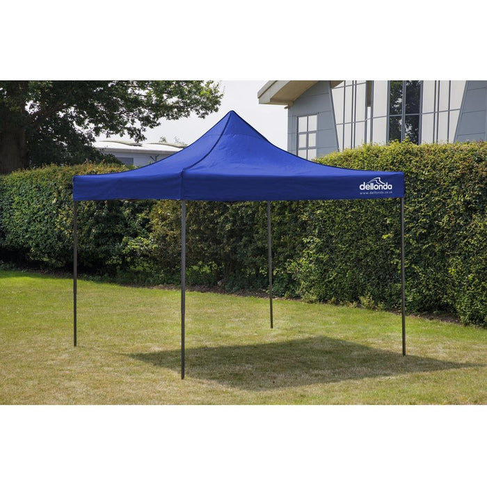 Dellonda Premium 3 x 3m Pop-Up Gazebo - Blue Dellonda - UK Camping And Leisure