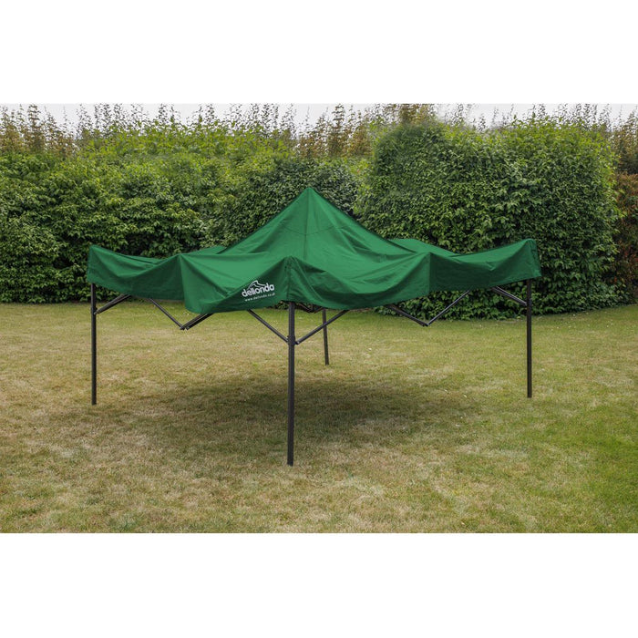 Dellonda Premium 3 x 3m Pop-Up Gazebo - Dark Green Dellonda - UK Camping And Leisure