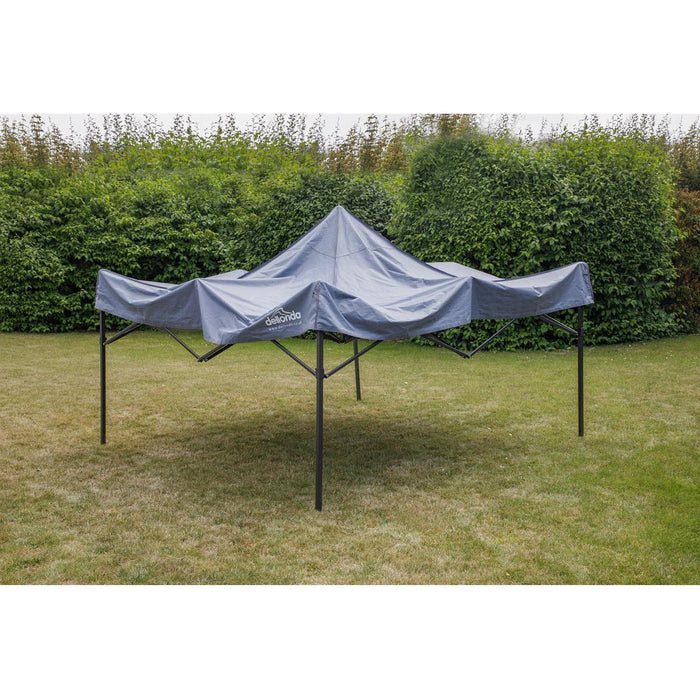 Dellonda Premium 3 x 3m Pop-Up Gazebo - Grey Dellonda - UK Camping And Leisure