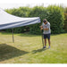 Dellonda Premium 3 x 3m Pop-Up Gazebo - Grey Dellonda - UK Camping And Leisure