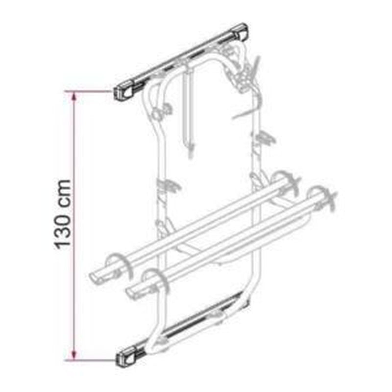Fiamma Kit Bars Dj Ducato >06 For Cb Dj 08754-01- Fiamma - UK Camping And Leisure