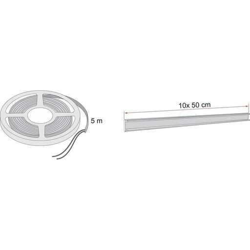 Fiamma Kit LED Strip Awning F80 (98655Z171) Fiamma - UK Camping And Leisure