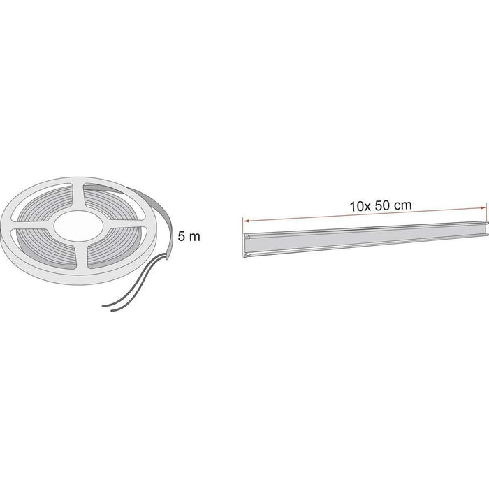 Fiamma Kit LED Strip Awning F80 (98655Z171) Fiamma - UK Camping And Leisure