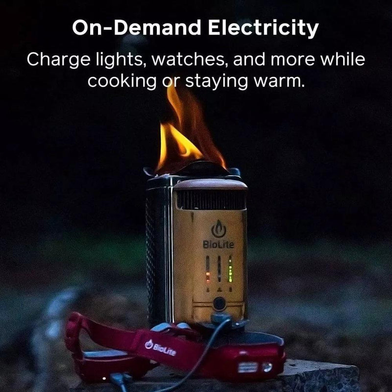 Biolite CampStove 2+ Complete Cook Kit Stove with USB Charging New 2025 Model Biolite - UK Camping And Leisure